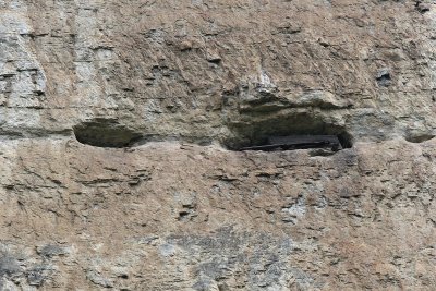 And we saw the famous hanging coffins of the Ba people, put there a long, long time ago.