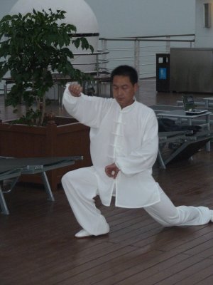 I had good intentions of doing Tai Chi with Master Tom, but photography always got in the way - or at least that was my excuse!