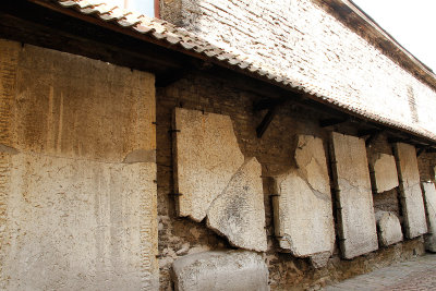 Tombstones from Dominican monastery 14-15C