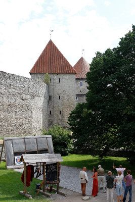 Archery lessons/contest on Toompea Hill