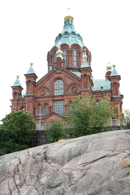 Uspenski Orthodox Cathedral on Katajanokka Island 