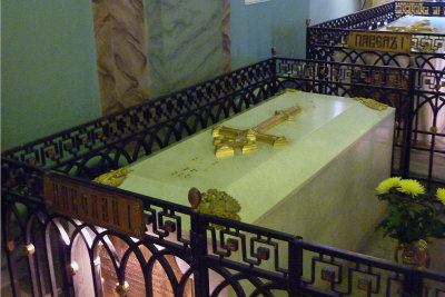 Crypt at Peter & Paul Cathedral