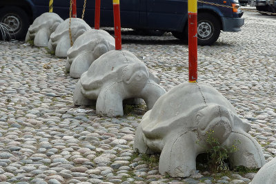 Visby had its rams and Helsinki had its turtles!