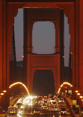 San Francisco - Bridge at dawn