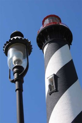 St. Augustine, FL. This shot was a winner in the U.S. Lighthouse Society's annual contest.  It will be published in their mag!