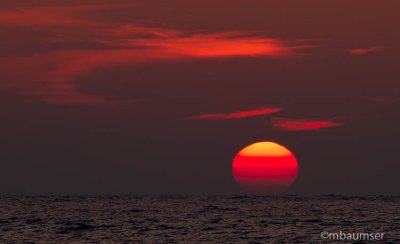 Sun Rise At Sandy Hook