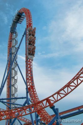 Fahrenheit Roller Coaster at Hershey Park