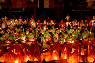 Camp Candle Ceremony