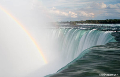 Rainbow Out Of The falls