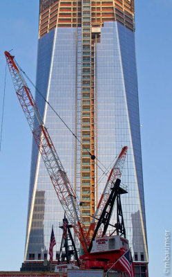World Trade Center Tower 1 Under Construction