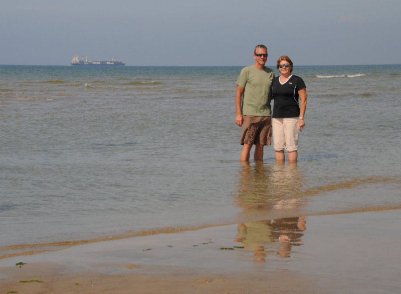 Skagen, Denmark - Northernmost tip of Denmark, where the North Sea and the Baltic Sea meet