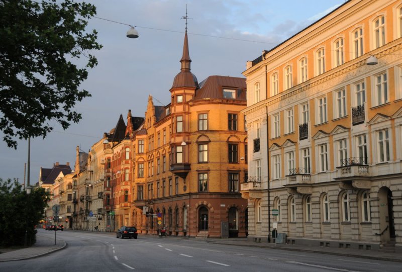Street scene in Malmo