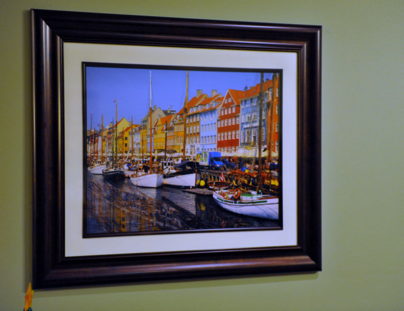 16 x 20 print of Copenhagen Canal