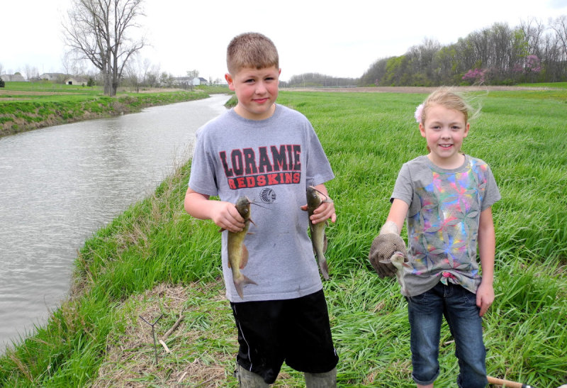 Catfish from Loramie Creek