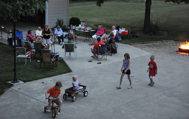 Fathers Day Eve gathering for Dad