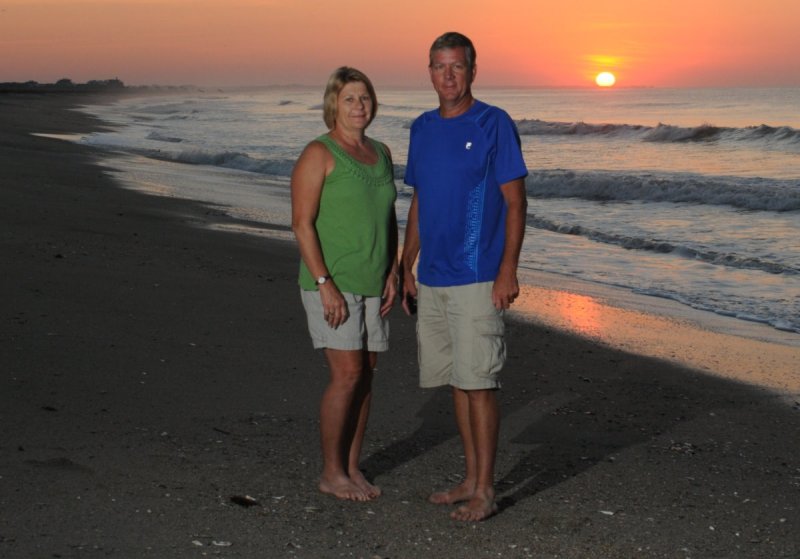 6:00 AM sunrise on Edisto Beach