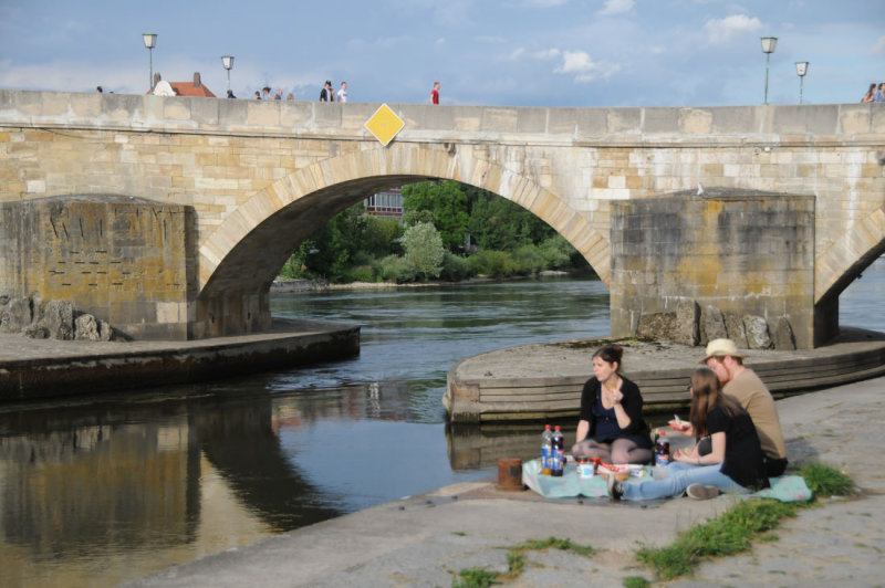 Picnic along the Danube