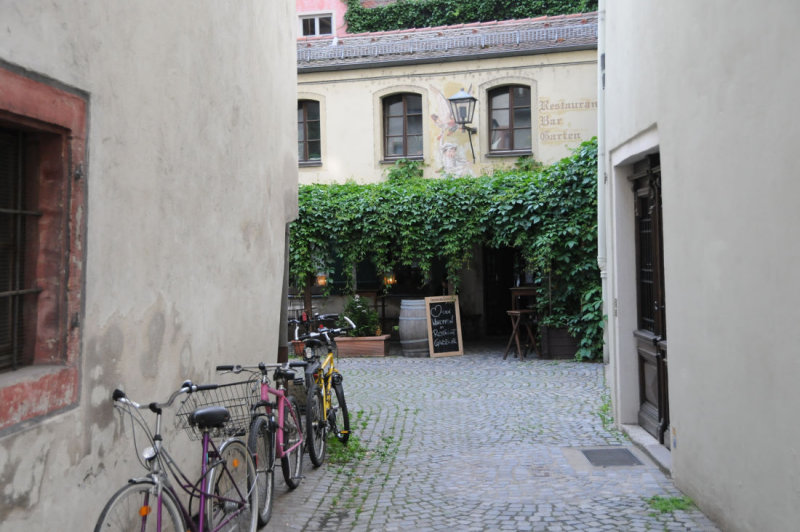 Regensburg street scene