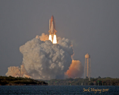 Lift Off of the Space Shuttle Discovery!  STS-133