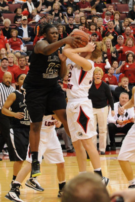Quick hands denies another shot
