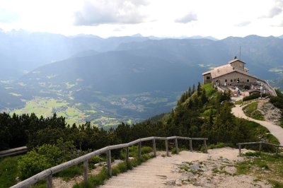The Eagle's Nest - Hitler's retreat in the Bavarian Alps at Berchtesgaden