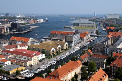 Copenhagen harbor view