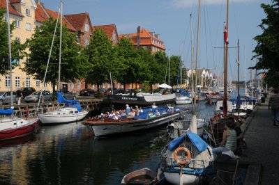 One of the many canals in Copenhagen