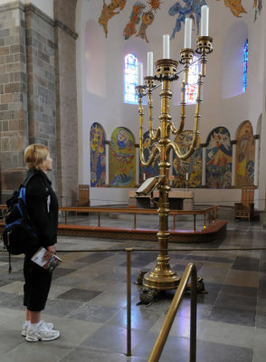 Large Candelabra in Our Lady Maria Cathedral
