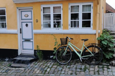 Bike and doorway