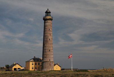 Lighthouse at Skagen (northern tip of Denmark)