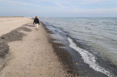 Walking along the Baltic Sea to the Northern tip of Denmark