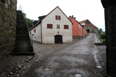Entering the Varberg Fortress - started in the 1200s