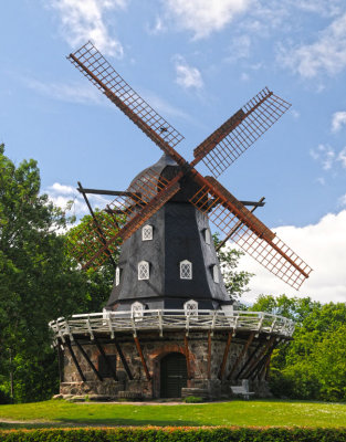 Windmill in Malmo park