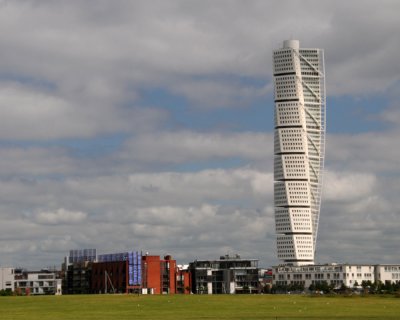 Turning Torso and apartments