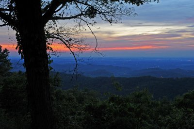 Sunset over the Tennesse Valley