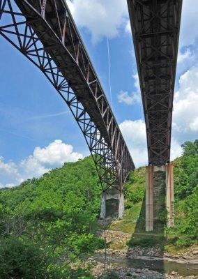 Bluestone River Bridges - I-77, West Virginia Turnpike