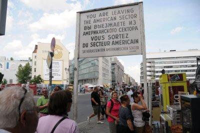 Checkpoint Charlie (previous border crossing between East & West Berlin)