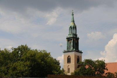 Distant View of St. Mary's Steeple