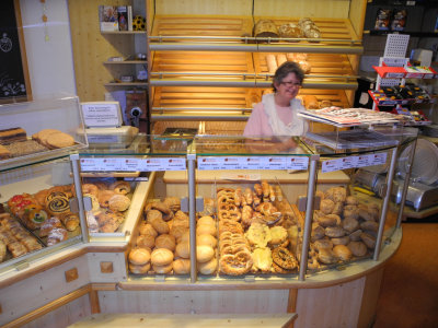 Wonderful bakery in Regensburg