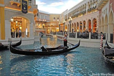 Interior Gondolas in the Venetian