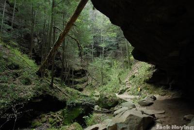 Gorge trail at Conkles Hollow 1