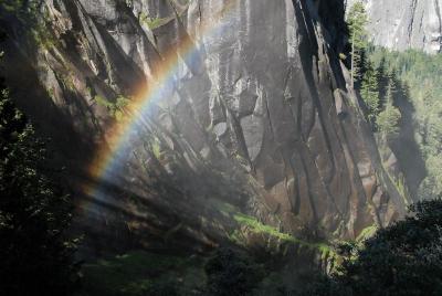 Rainbow at Vernal Falls