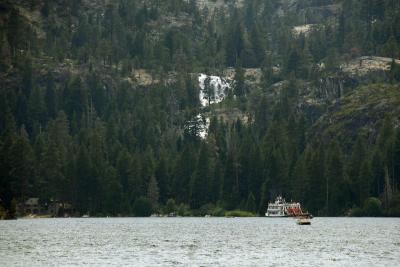 Tahoe Queen near Eagle Falls in Emerald Bay, Lake Tahoe