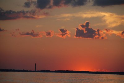 Sunset over Put-in-Bay (South Bass Island)