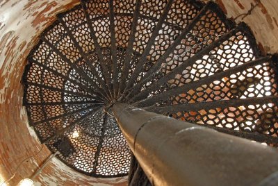 Marblehead Lighthouse stairway