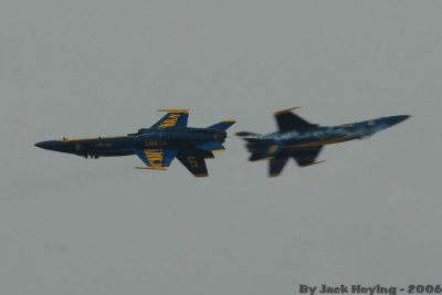 Blue Angels Inverted Pass
