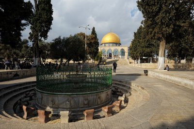 Temple Mount, view of Dome of the Rock