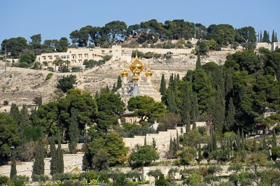 Russian Orthodox Church of Maria Magdalene on Mt. of Olives