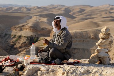 Bedouin, near Wadi Kelt