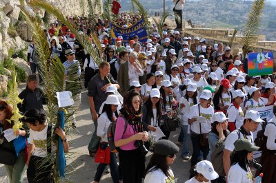 Palm Sunday procession